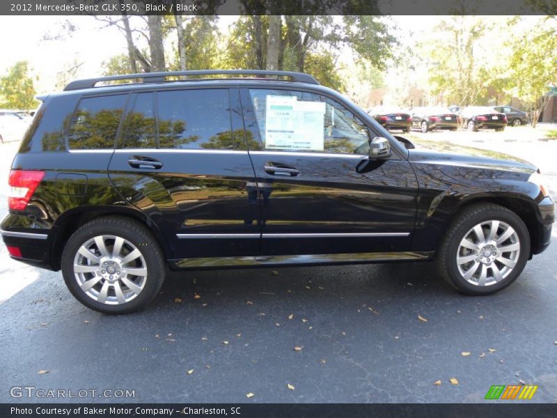 Black / Black 2012 Mercedes-Benz GLK 350