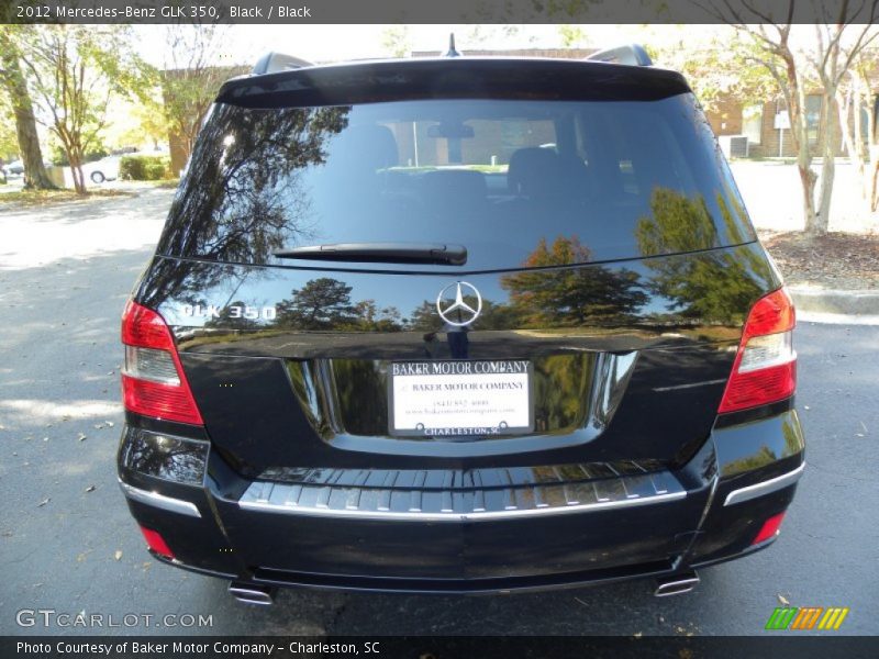 Black / Black 2012 Mercedes-Benz GLK 350