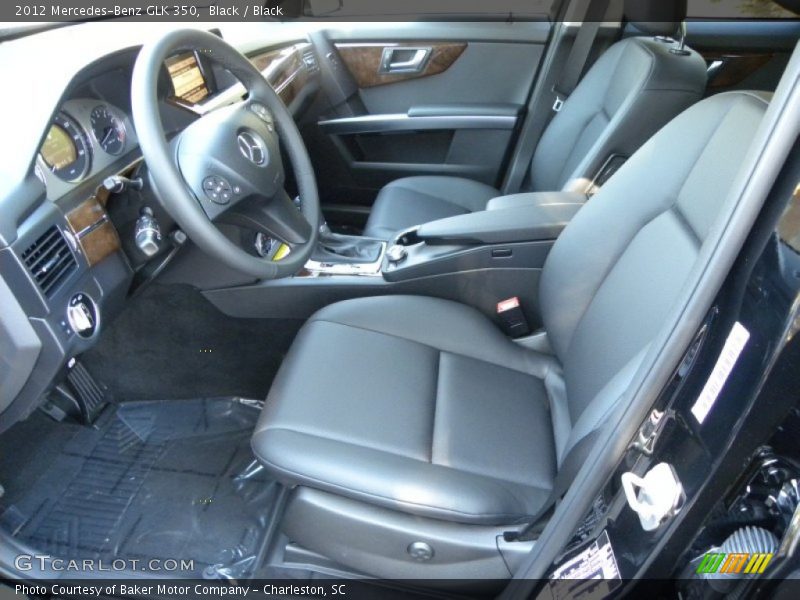 Black / Black 2012 Mercedes-Benz GLK 350