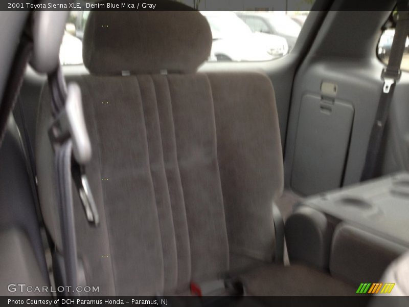Denim Blue Mica / Gray 2001 Toyota Sienna XLE