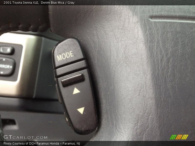 Denim Blue Mica / Gray 2001 Toyota Sienna XLE
