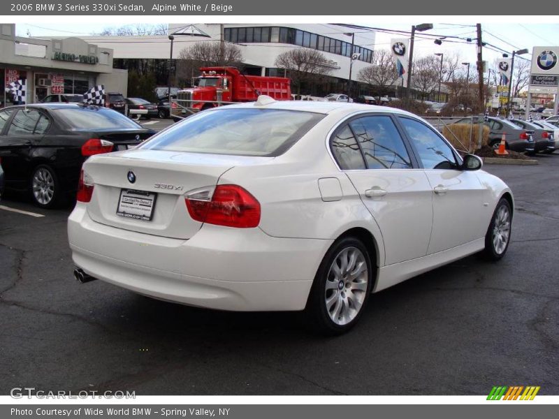 Alpine White / Beige 2006 BMW 3 Series 330xi Sedan