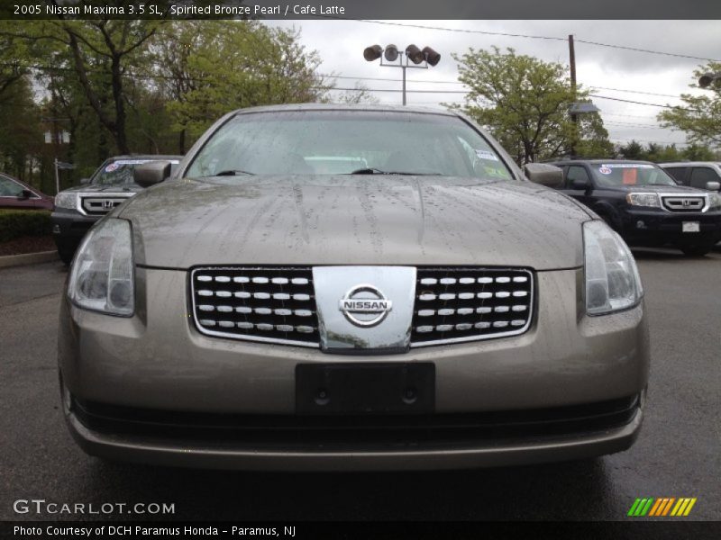 Spirited Bronze Pearl / Cafe Latte 2005 Nissan Maxima 3.5 SL