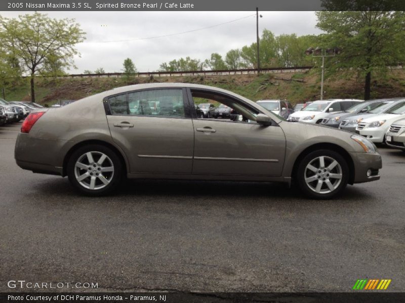 Spirited Bronze Pearl / Cafe Latte 2005 Nissan Maxima 3.5 SL