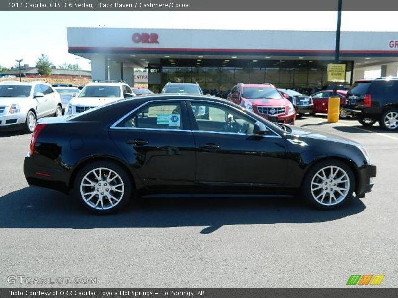 Black Raven / Cashmere/Cocoa 2012 Cadillac CTS 3.6 Sedan