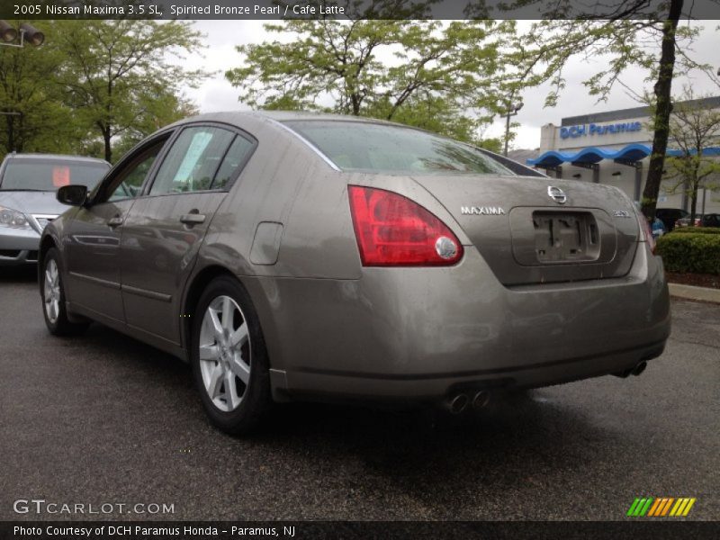 Spirited Bronze Pearl / Cafe Latte 2005 Nissan Maxima 3.5 SL