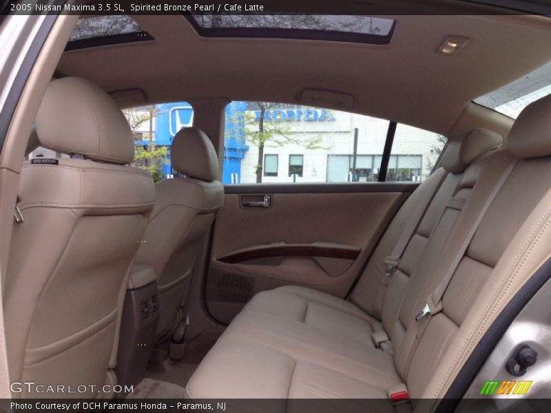 Spirited Bronze Pearl / Cafe Latte 2005 Nissan Maxima 3.5 SL