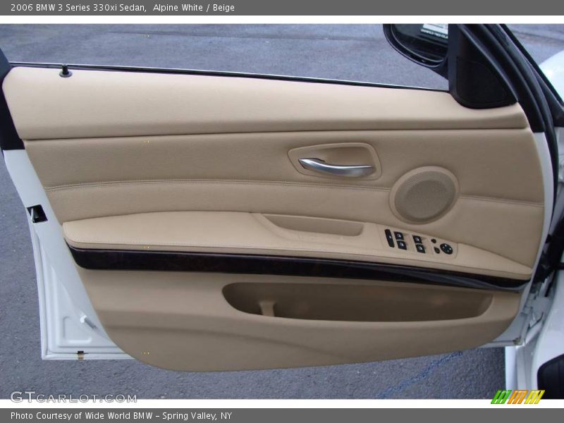 Alpine White / Beige 2006 BMW 3 Series 330xi Sedan