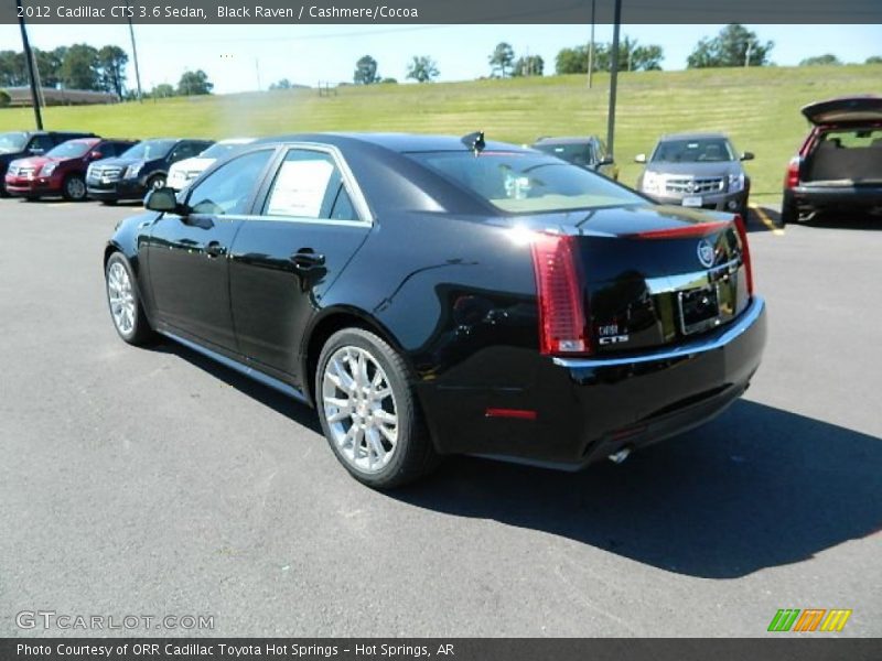 Black Raven / Cashmere/Cocoa 2012 Cadillac CTS 3.6 Sedan