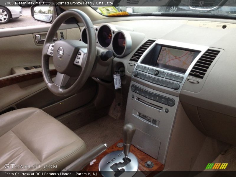 Spirited Bronze Pearl / Cafe Latte 2005 Nissan Maxima 3.5 SL