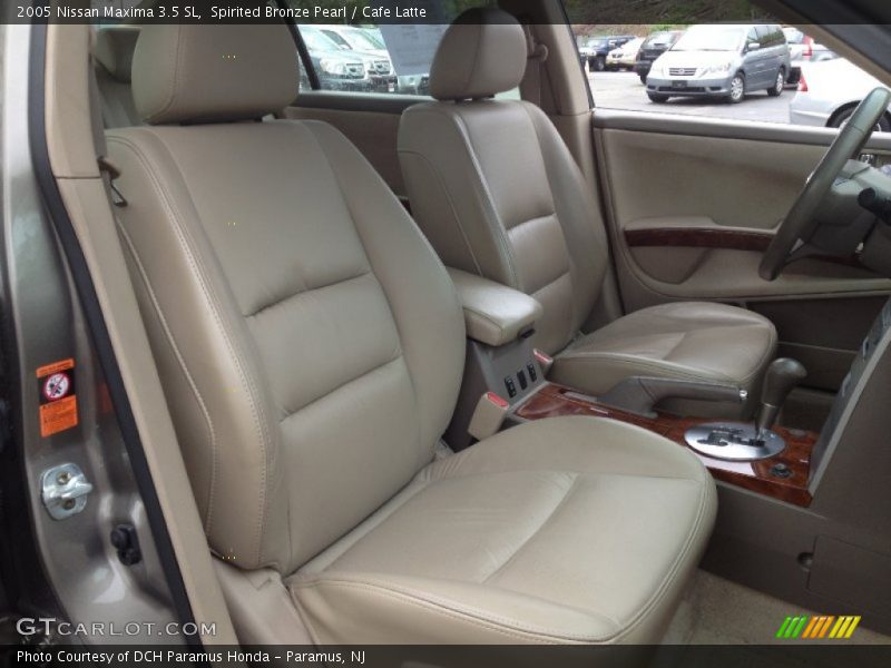 Spirited Bronze Pearl / Cafe Latte 2005 Nissan Maxima 3.5 SL