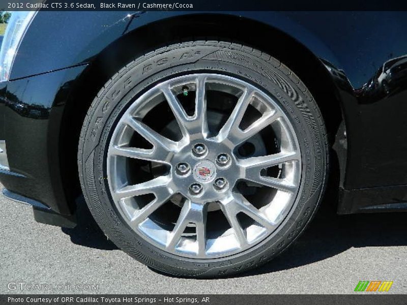 Black Raven / Cashmere/Cocoa 2012 Cadillac CTS 3.6 Sedan