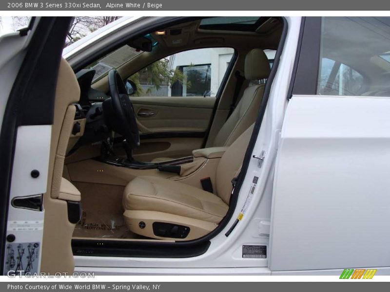 Alpine White / Beige 2006 BMW 3 Series 330xi Sedan