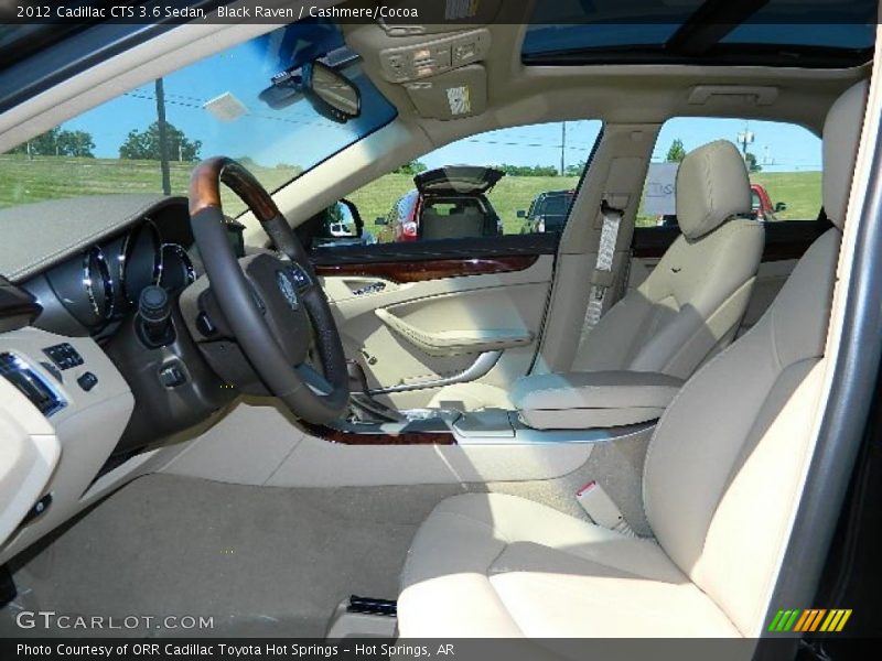Black Raven / Cashmere/Cocoa 2012 Cadillac CTS 3.6 Sedan