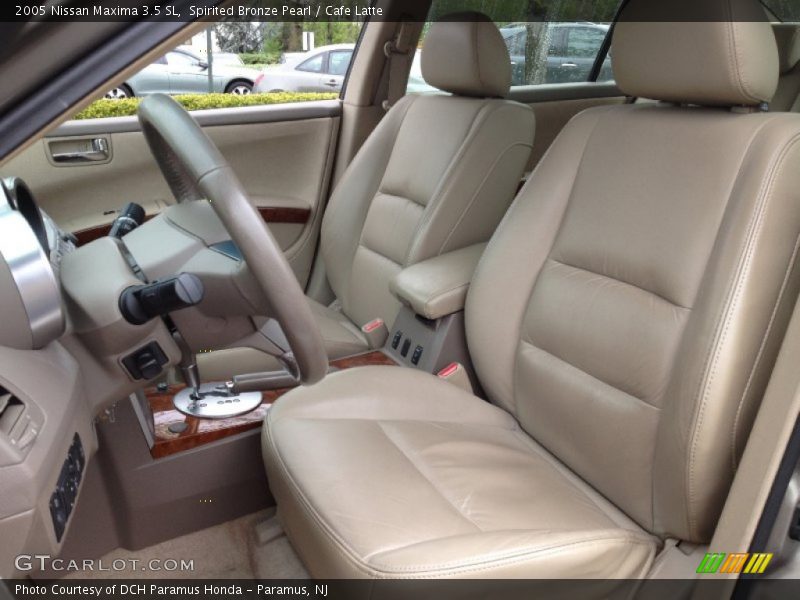 Spirited Bronze Pearl / Cafe Latte 2005 Nissan Maxima 3.5 SL