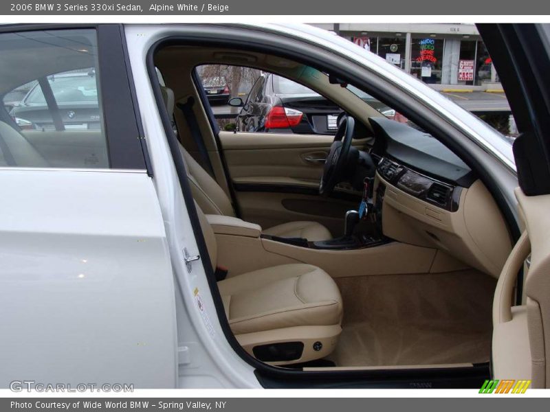 Alpine White / Beige 2006 BMW 3 Series 330xi Sedan