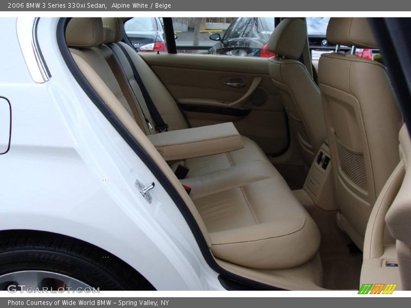 Alpine White / Beige 2006 BMW 3 Series 330xi Sedan