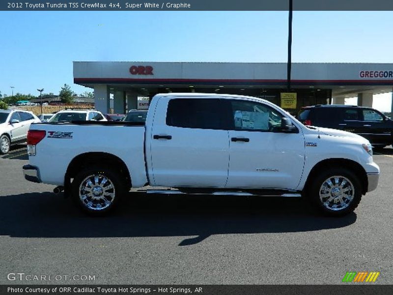 Super White / Graphite 2012 Toyota Tundra TSS CrewMax 4x4