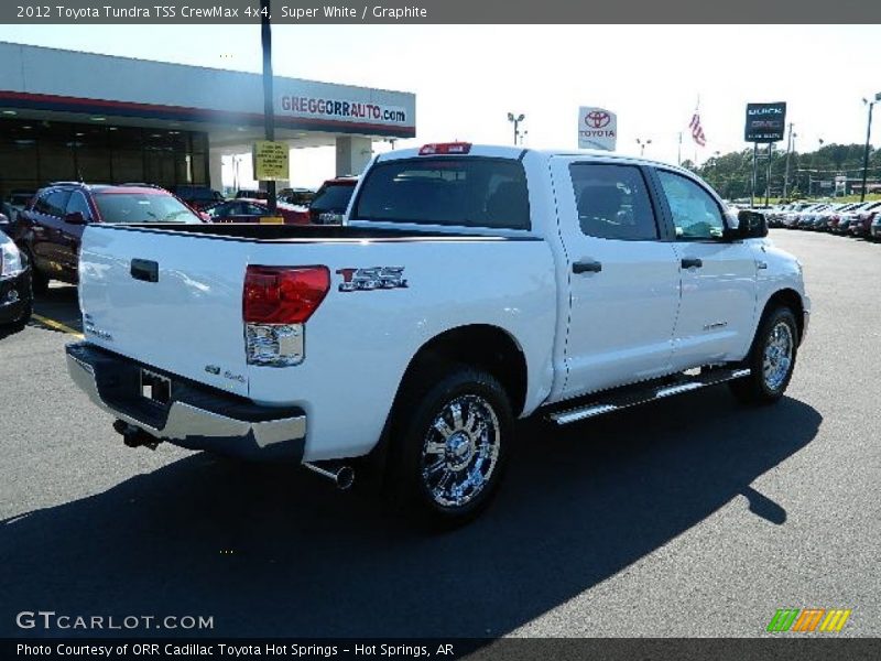 Super White / Graphite 2012 Toyota Tundra TSS CrewMax 4x4
