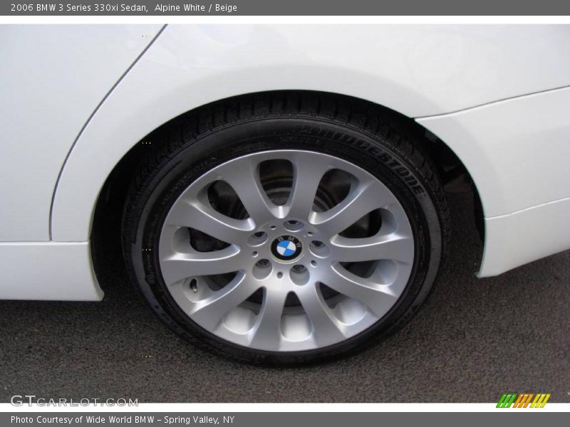 Alpine White / Beige 2006 BMW 3 Series 330xi Sedan