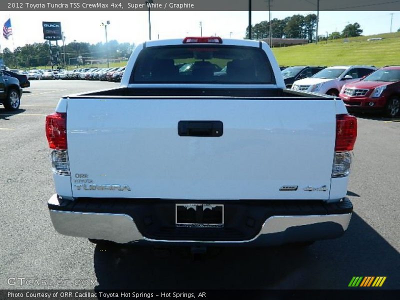 Super White / Graphite 2012 Toyota Tundra TSS CrewMax 4x4