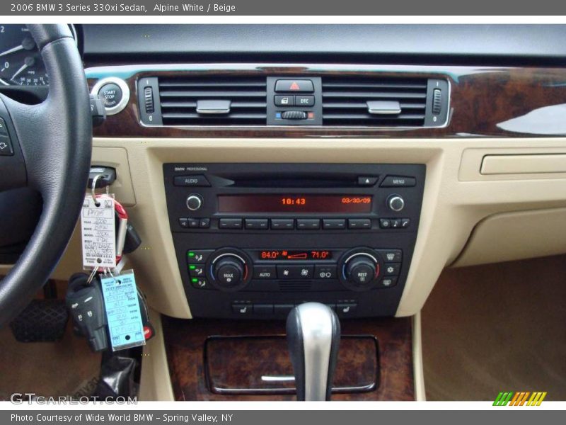 Alpine White / Beige 2006 BMW 3 Series 330xi Sedan