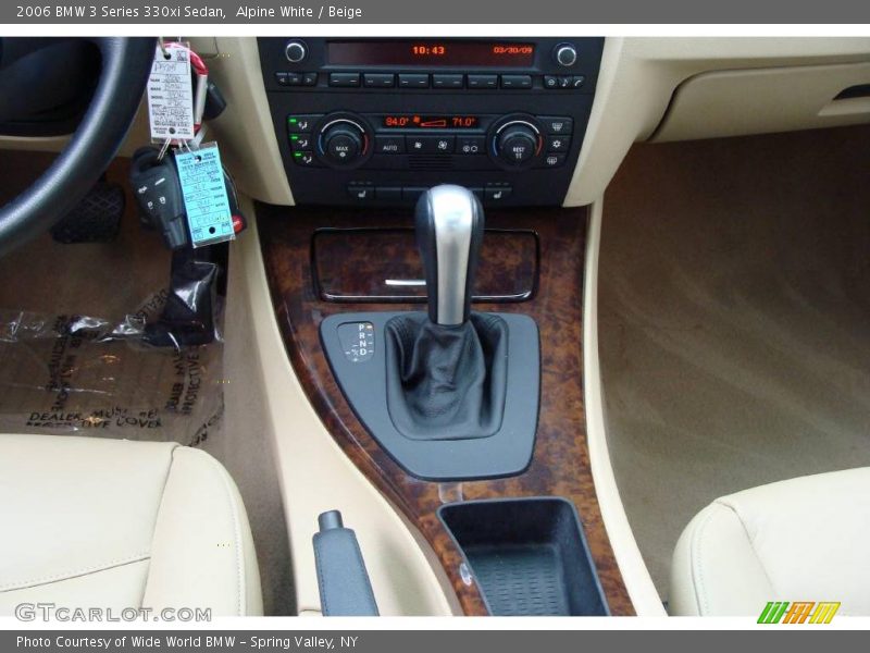 Alpine White / Beige 2006 BMW 3 Series 330xi Sedan