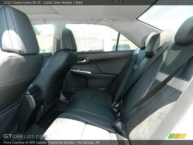 Classic Silver Metallic / Black 2012 Toyota Camry SE V6