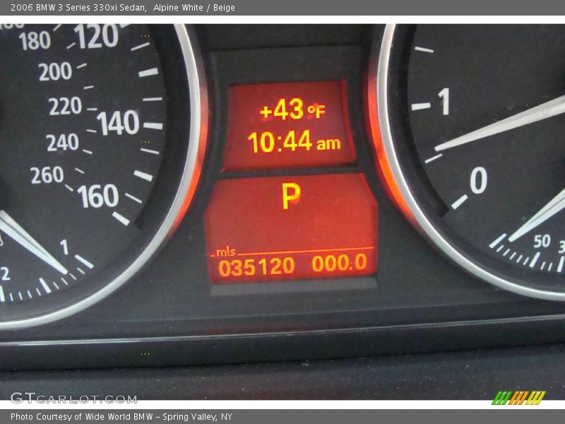 Alpine White / Beige 2006 BMW 3 Series 330xi Sedan
