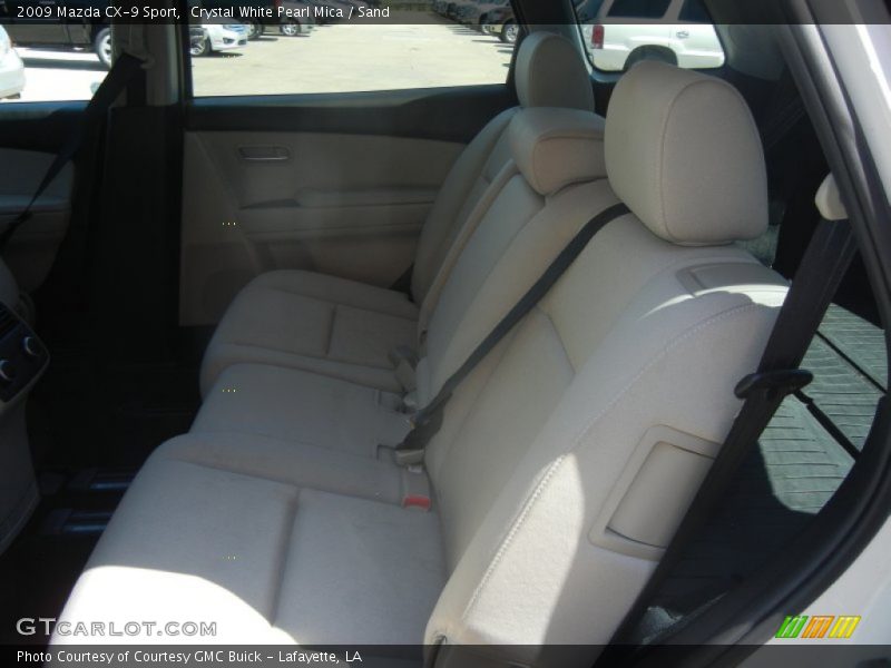 Crystal White Pearl Mica / Sand 2009 Mazda CX-9 Sport