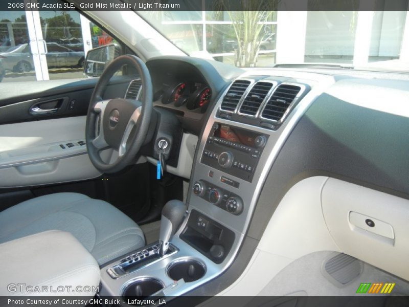 Gold Mist Metallic / Light Titanium 2008 GMC Acadia SLE