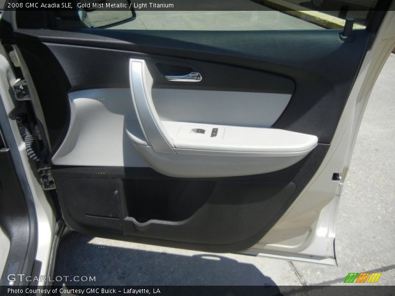 Gold Mist Metallic / Light Titanium 2008 GMC Acadia SLE