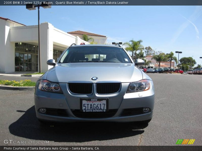 Quartz Blue Metallic / Terra/Black Dakota Leather 2006 BMW 3 Series 325xi Wagon