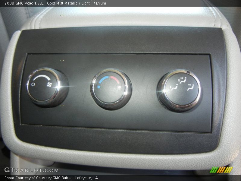 Gold Mist Metallic / Light Titanium 2008 GMC Acadia SLE