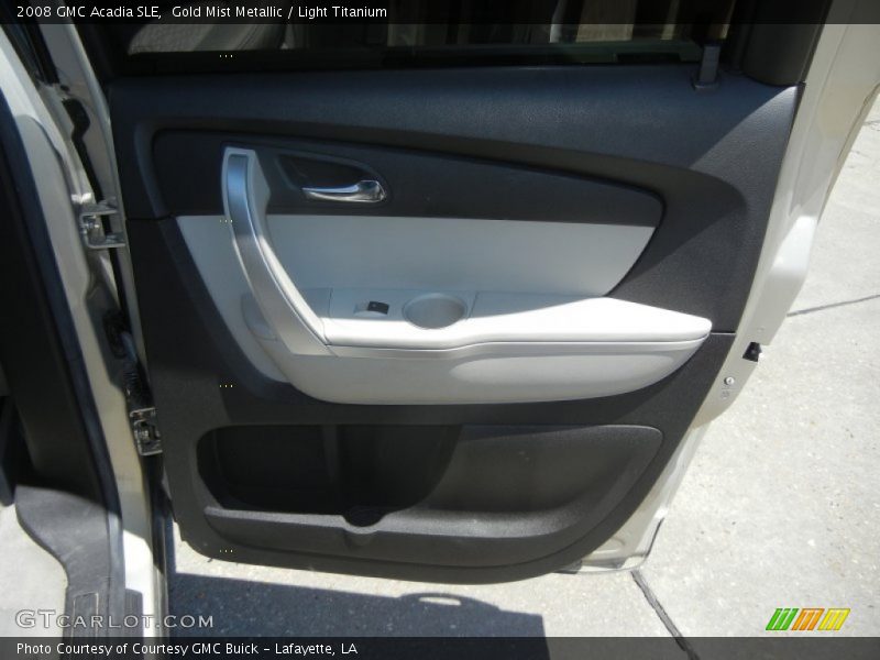 Gold Mist Metallic / Light Titanium 2008 GMC Acadia SLE