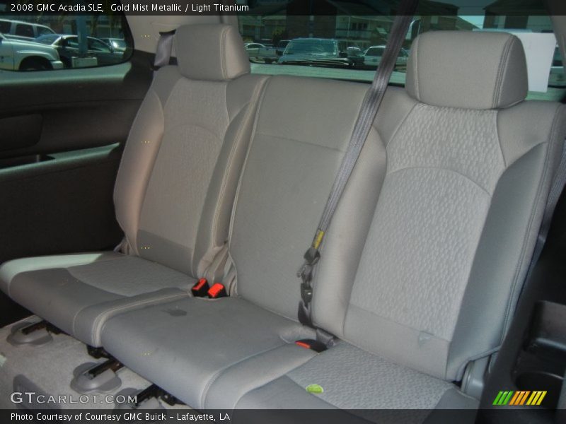 Gold Mist Metallic / Light Titanium 2008 GMC Acadia SLE