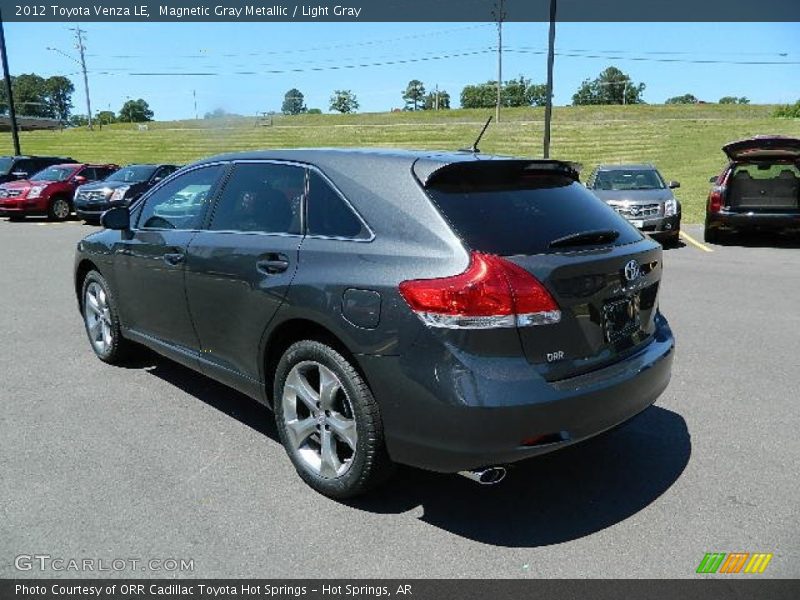 Magnetic Gray Metallic / Light Gray 2012 Toyota Venza LE