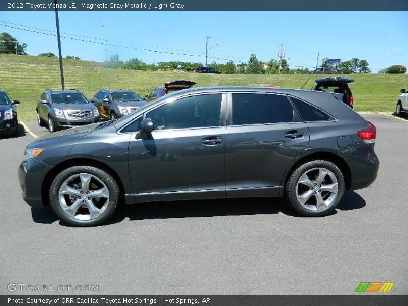 Magnetic Gray Metallic / Light Gray 2012 Toyota Venza LE