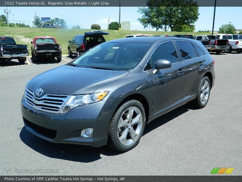 Magnetic Gray Metallic / Light Gray 2012 Toyota Venza LE
