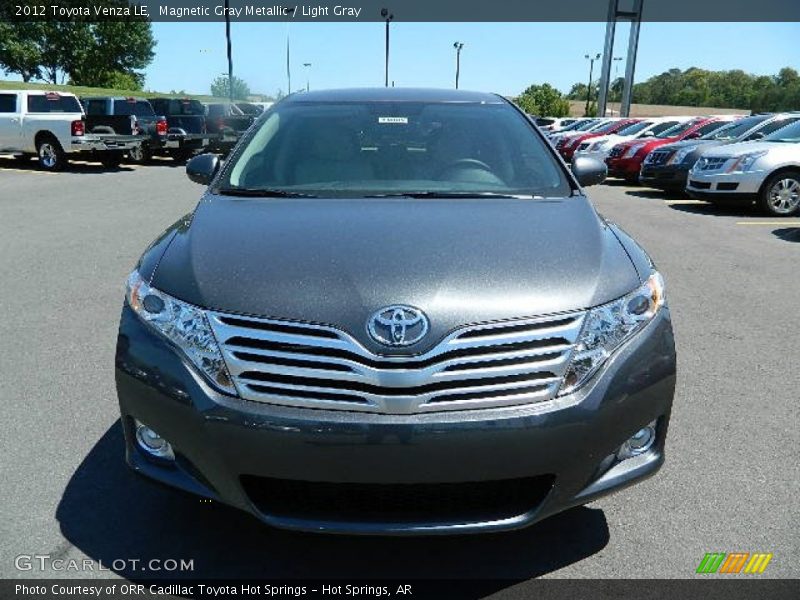 Magnetic Gray Metallic / Light Gray 2012 Toyota Venza LE