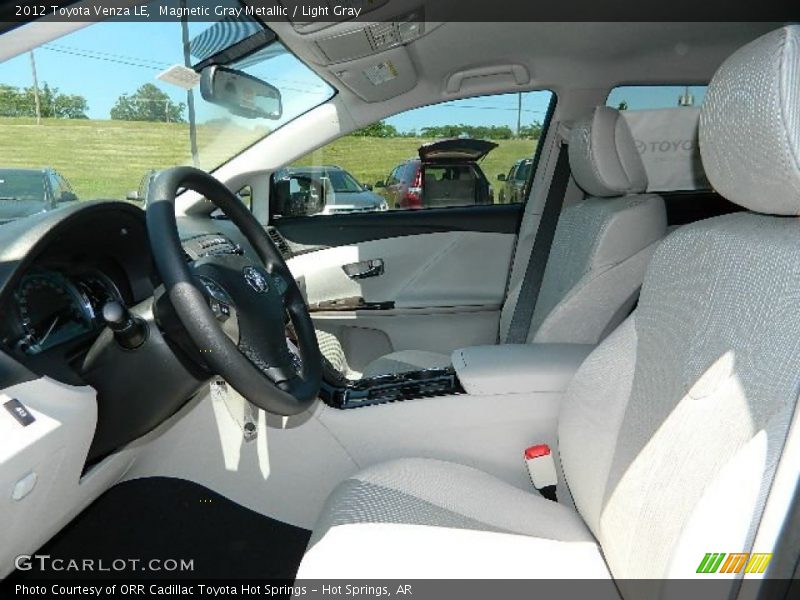 Magnetic Gray Metallic / Light Gray 2012 Toyota Venza LE