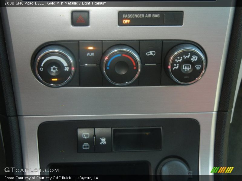 Gold Mist Metallic / Light Titanium 2008 GMC Acadia SLE