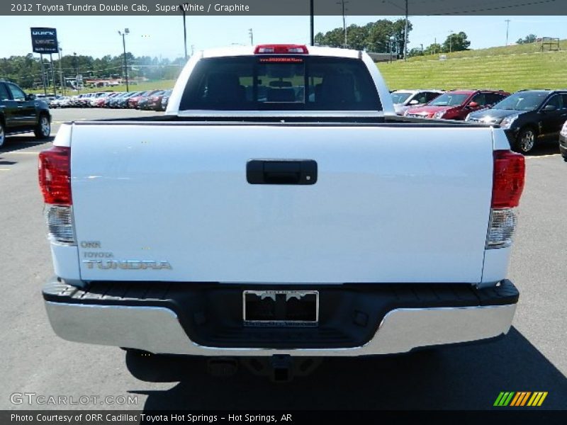 Super White / Graphite 2012 Toyota Tundra Double Cab