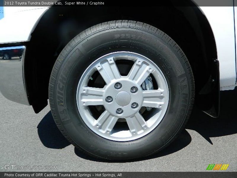 Super White / Graphite 2012 Toyota Tundra Double Cab