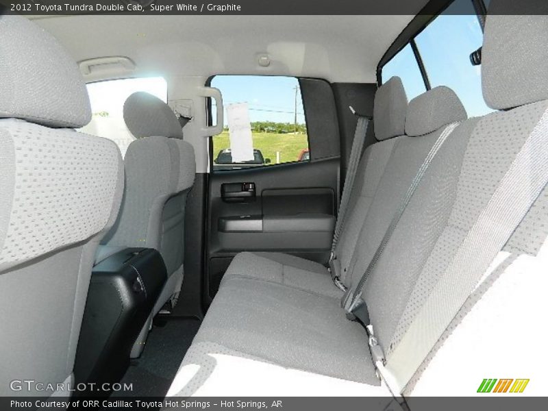Super White / Graphite 2012 Toyota Tundra Double Cab