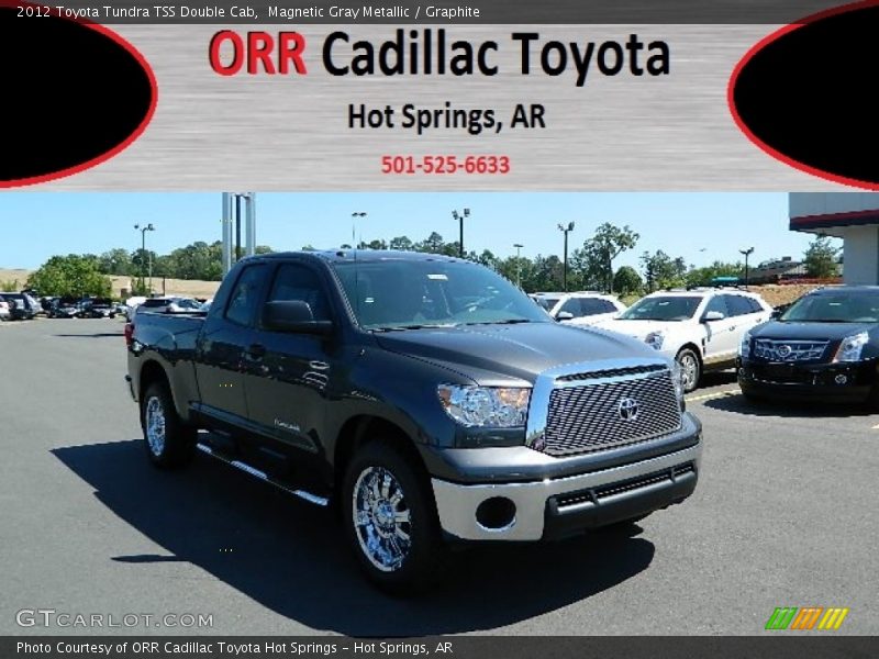 Magnetic Gray Metallic / Graphite 2012 Toyota Tundra TSS Double Cab