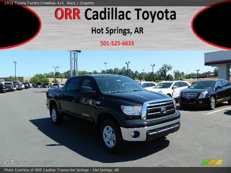 Black / Graphite 2012 Toyota Tundra CrewMax 4x4