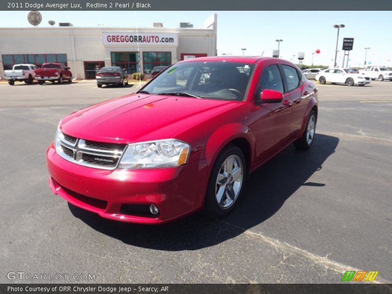 Redline 2 Pearl / Black 2011 Dodge Avenger Lux