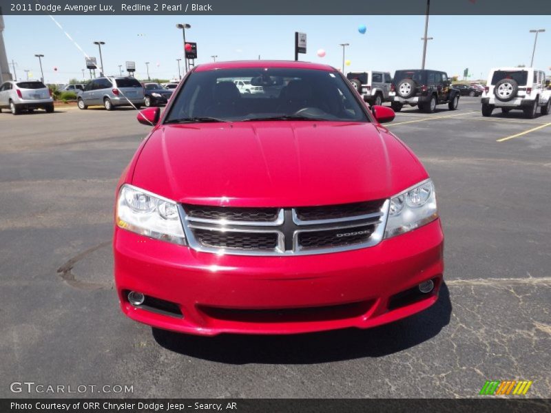 Redline 2 Pearl / Black 2011 Dodge Avenger Lux