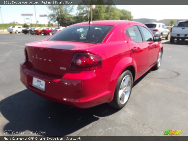 Redline 2 Pearl / Black 2011 Dodge Avenger Lux